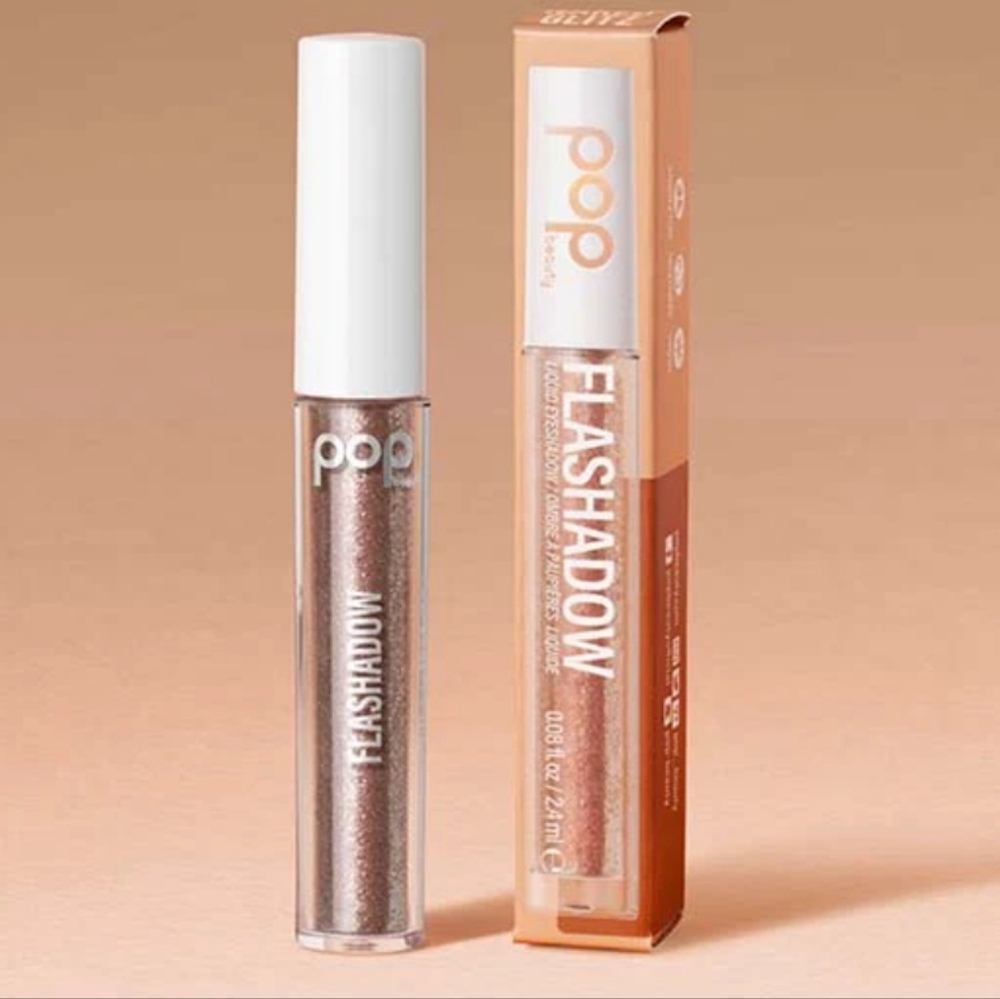 Pop Beauty Flashshadow Liquid Eyeshadow In Naked Glitz
